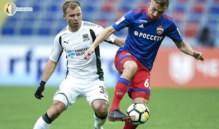 Soi kèo tỷ số bóng đá Krasnodar vs CSKA Moscow
